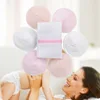 2pcs Organic Bamboo Viscose Nursing Breast Pads Washable Breastfeeding Reusable Breast Breastfeeding Nursing Pads 6