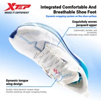 Xtep One Piece Modeling 5.0 Sneaker pour femme, soutien de stabilité, confortable, respirant, durable, chaussures de course 874218110037 6