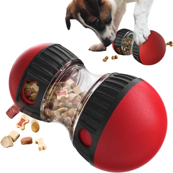 Interactive Dog Slow Feeder Toy Dog Puzzle Toys Food Dispenser for Medium Small Dogs Treat Dispensing Toy to Improve Digestion E 2
