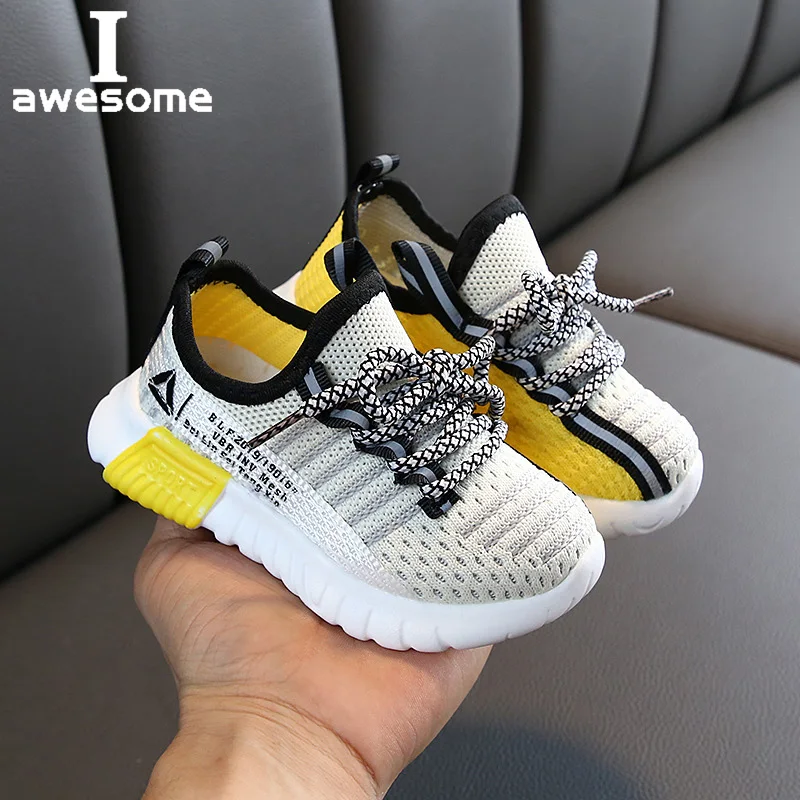 2021 Summer Autumn Baby Boys Girls Shoes Kids Breathable Sport Shoes Children Casual Sneakers Toddler Running Shoes Mesh Shoes