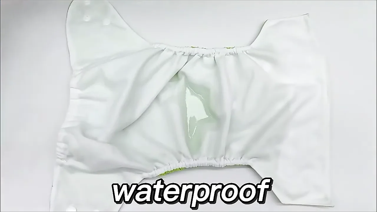 Adjustable Reusable Washable Baby Diapers Nappy 1 Diaper + 5 Microfibre Inserts (Size : 4 To 14 Kg)