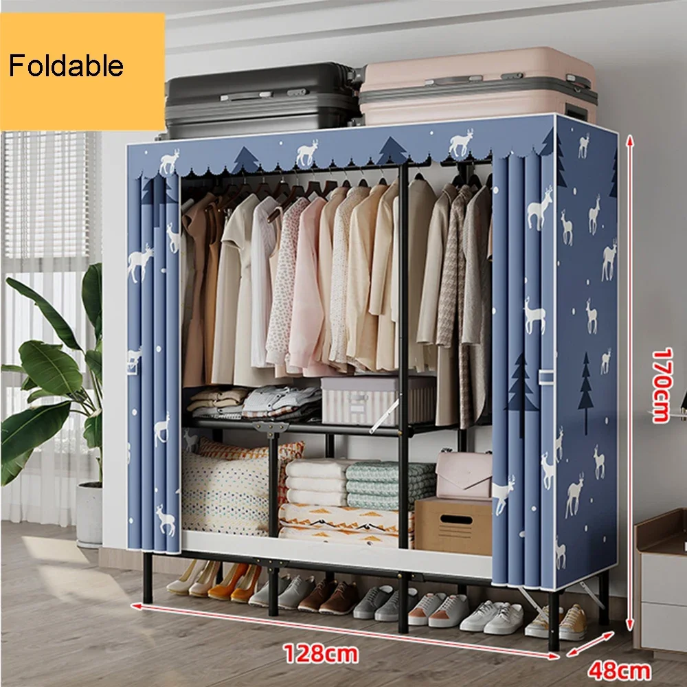 Storage Locker Dressers Folding Portable Cabinets for Living Room Garden Furniture Set Clothes Closet Wardrobe Organizers Cloth