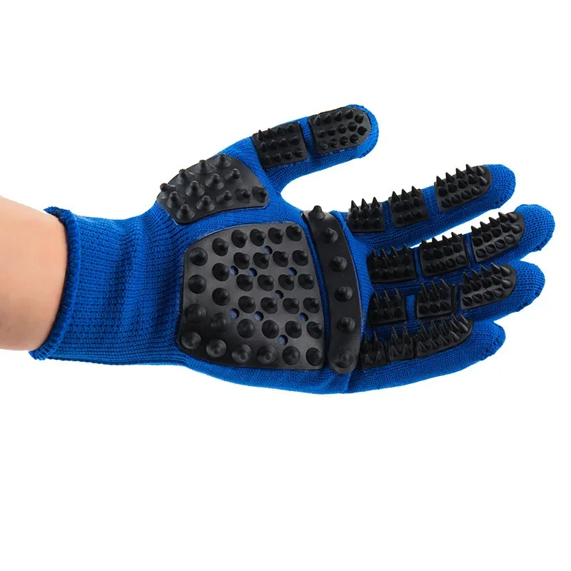 Pet Grooming Gloves, Pet Hair Remover Gloves, Pet Protective Gloves, 1PC for Cat & Dog