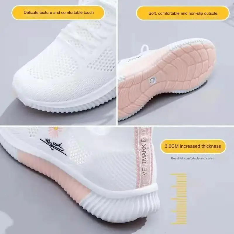 Womens Sneakers Running Shoes Summer Sports Shoes Women's Casual Running Breathable Mesh
