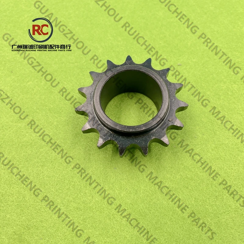 Roland 700 인쇄기 피더 영역용 1피스 스프로킷 체인 기어 15개 치아