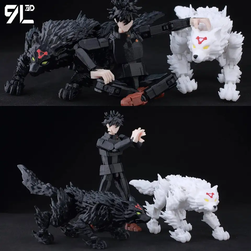 9L3D Titan13 Jujutsu Kaisen Anime Figure New 2025 Design