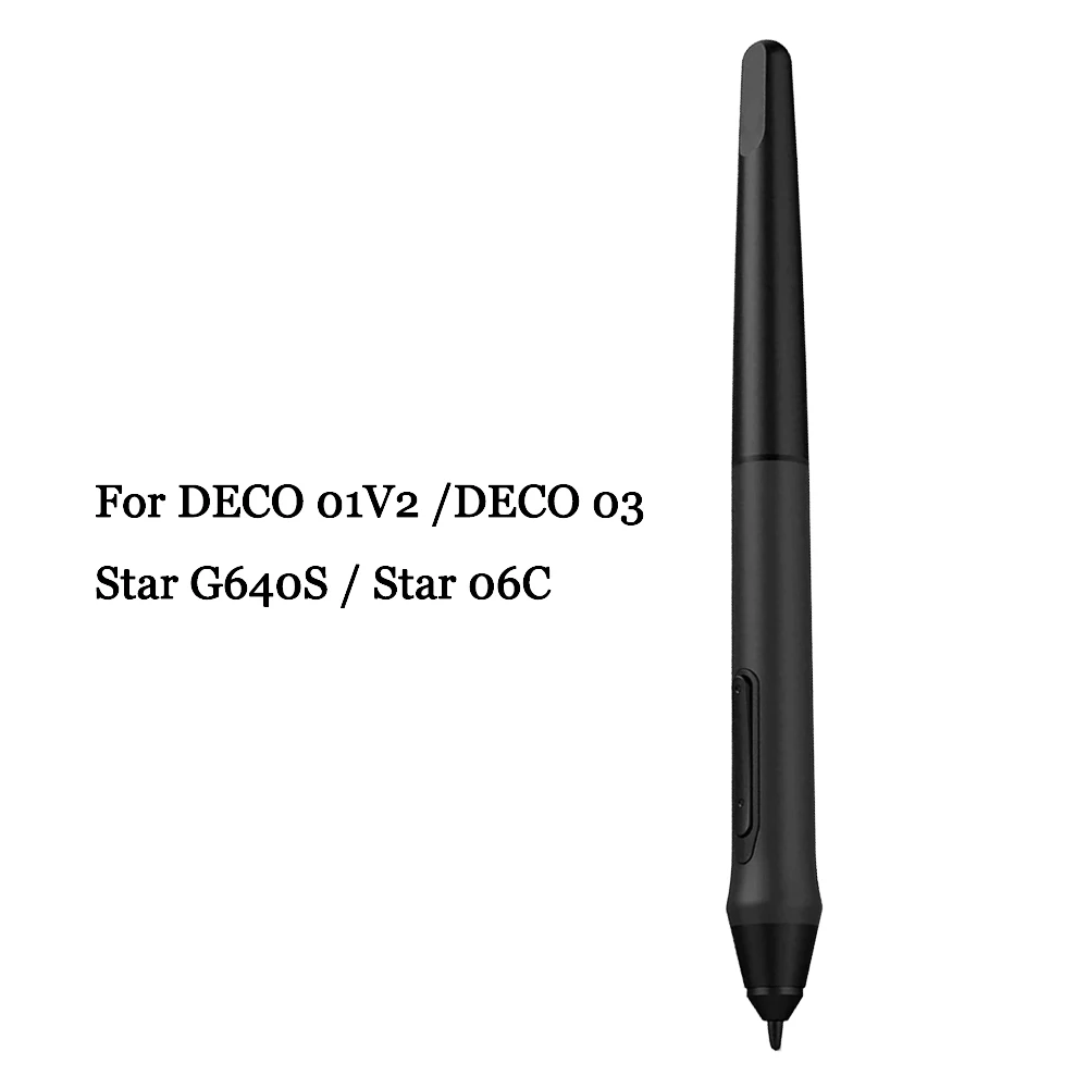 배터리 없는 패시브 스타일러스, Ugee / XP-Pen Deco 01V2/Deco 03/Star G640S 그래픽 드로잉 태블릿용 P05/P05S