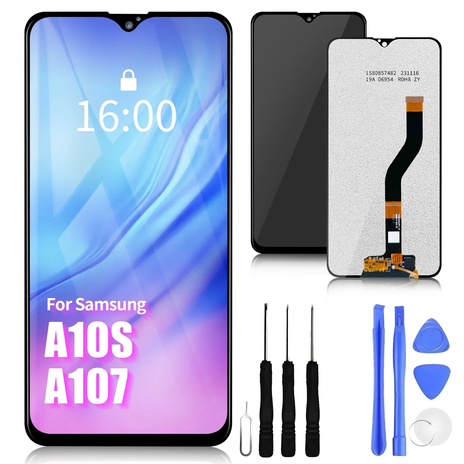 

6.2" For Samsung A10S A107 LCD SM-A107F SM-A107M Display Touch Screen Digitizer Assembly Replacement Part