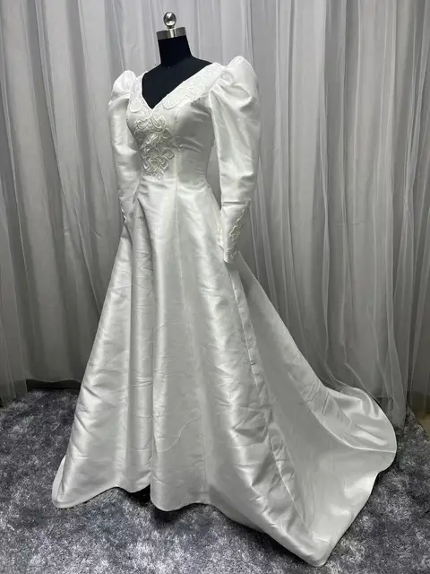 Fantasy Abito Da Sposa Elfico Silver Gray Elven Dress, Romantic