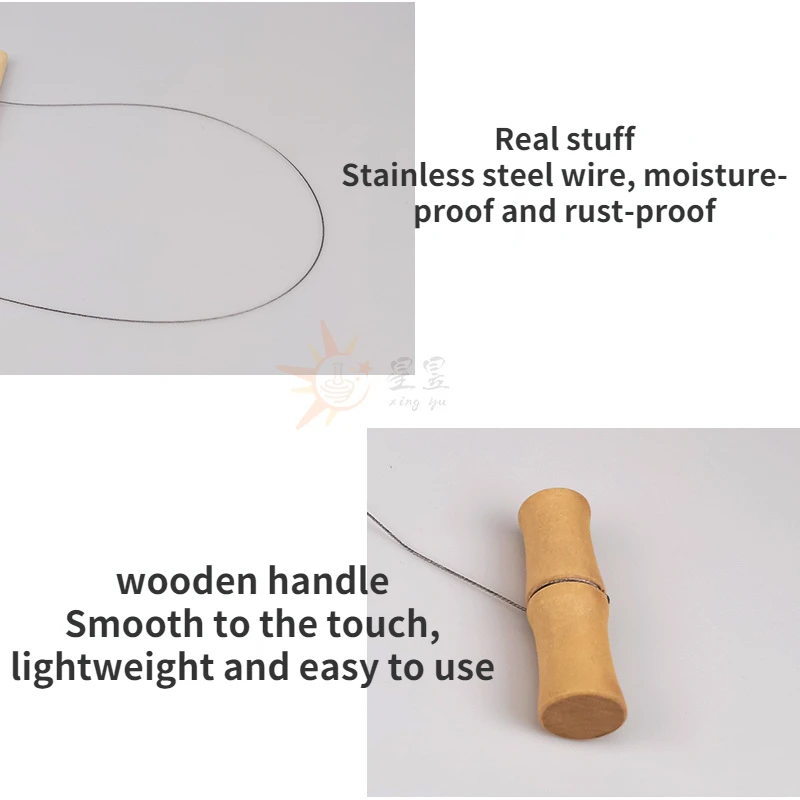 Pottery Crafting Steel Wire and Clay Cutting Tools Set
