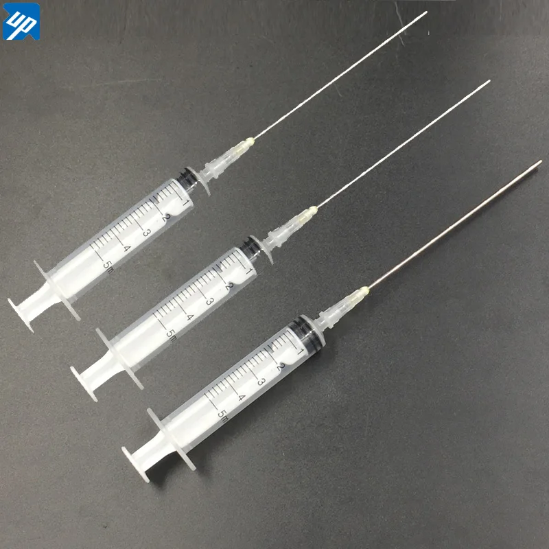 200sets 5ML syringe injector for refilling ink cartridge CISS CIS with 10cm long needle