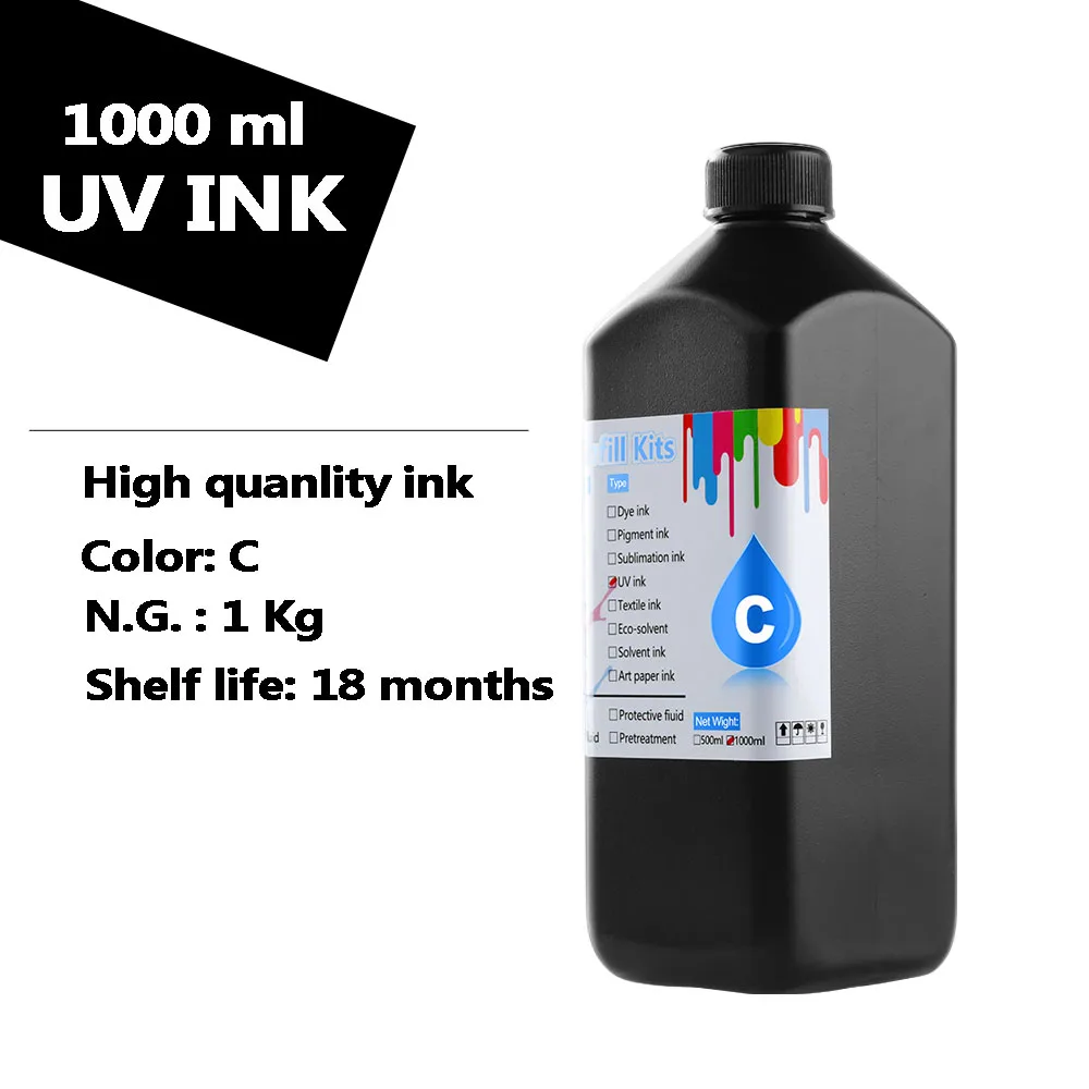 Led uv Tinta Macia para Mimaki Jfx1631 Jfx200 Jfx500 Jfx2002513 Jfx200-2531 Jfx500-2131 Ucjv300-160 Ucjv150-160 Sij320uv 1000ml - Imagem 5