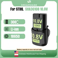For STIHL 10.8V 3.0Ah Power Tools GTA 26 /SEA 20/HSA 25/HSA 26/AS2 Power Tool Li-ion Battery For All Stihl SHA30108 Power Tools 1