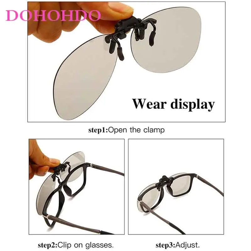 Round Polarized Clip On Sunglasses Set For Men And Women, Retro Trend  Reading Glasses For Sports, Driving, And Fishing With Clip From  Austinrivers, $97.74