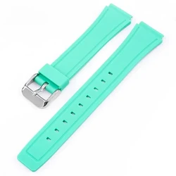 Sport Waterproof 18mm Resin Watch Strap - 18mm (Green)