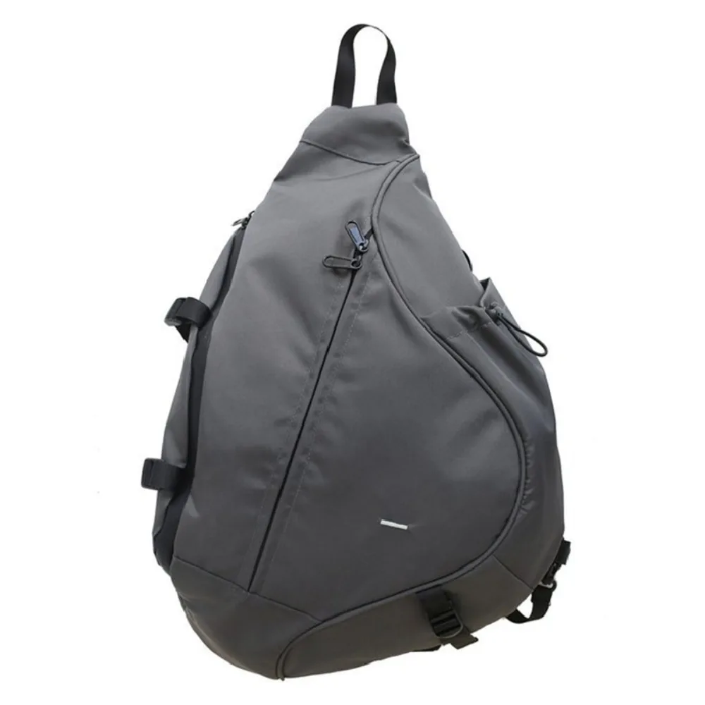 Borsa hip-hop di grande capacità alla moda, tracolla regolabile, zaino impermeabile, borsa a tracolla unisex