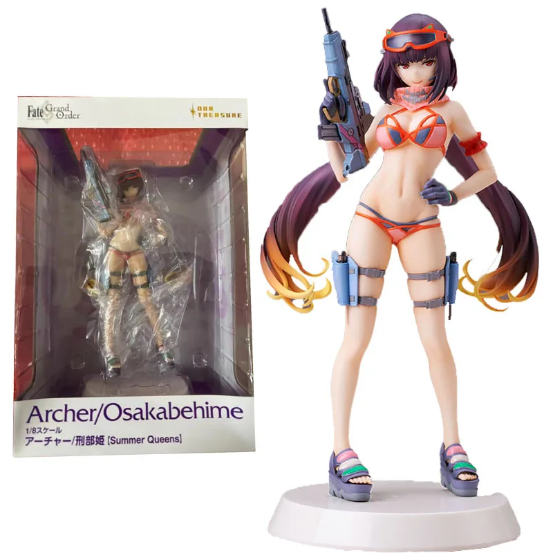 

In Stock Original Our Treasure Summer Queens Osakabehime Fate Grand Order Archer Anime Figure Model Collecile Action Toys Gifts