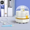 Desk Vacuum Cleaner Handheld Tabletop Vacuum Cleaner With Night Light Cordless USB Rechargeable Desktop Vacuum For Ashes Scraps 3