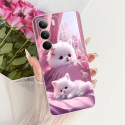 Dragon Tiger Painted Soft Slim Phone Case - Cool Design Cover - Realme C75 4G (6133)