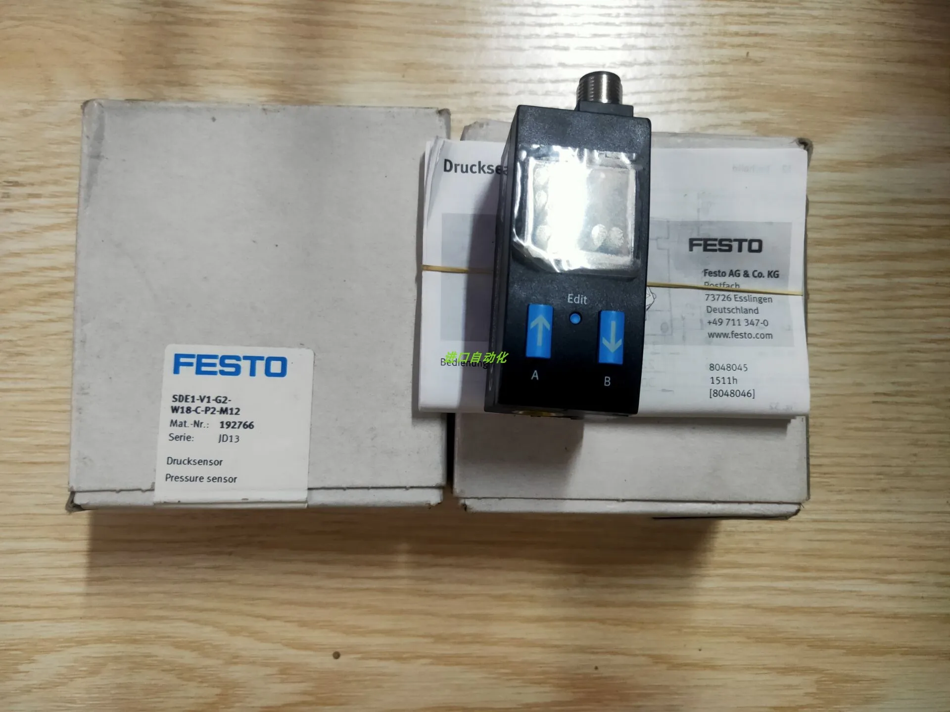

FESTO Genuine Vacuum Generator SDE1-V1-G2-W18-C-P2-M8-W 192766 In Stock