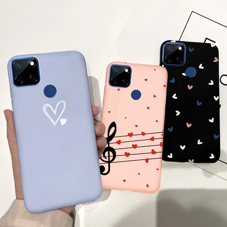 Per Oppo Realme Narzo 30 Pro 5G 30A Custodia In Silicone Tpu Cover Posteriore Morbida Per Realme Narzo 30A Custodie Per Telefoni Fundas Lovely Bumper
