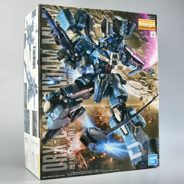 Bandai MG 1/100 Gundam Mark V Gundam Model Kit ORX-013 Mk-V Action