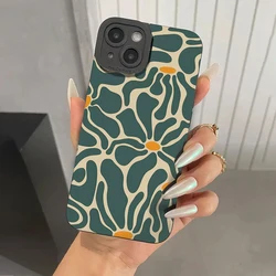 Floral & Geometric Patchwork Soft Phone Case Cover for Redmi Note 13Pro 4G (1)