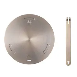 Stainless Steel Heat Diffuser Ring for Kitchen Induction Cookers (28cm)