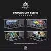 MoreArt&TimeMicro 1:64  Mazda Honda Yokohama Lamborghini  RocketBunny Assemble Diorama LED Lighting Garage USB Power Model Car S 5