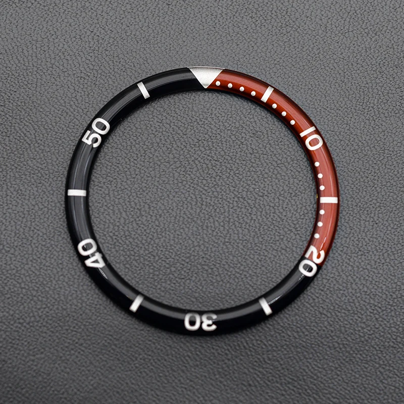 Premium 38x31.5 mm Resin and Aluminum Watch Bezel Insert