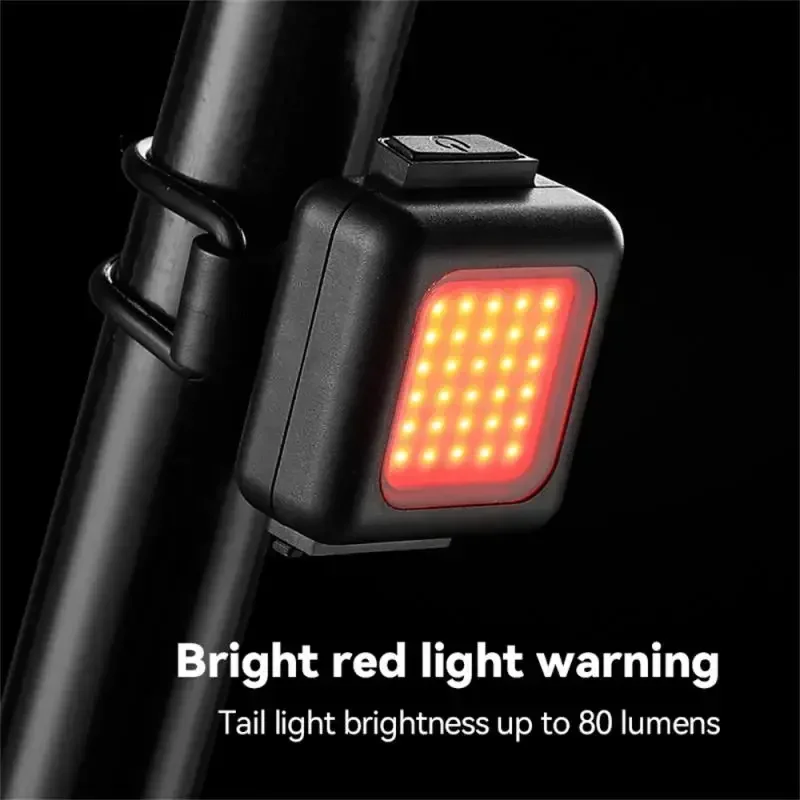 Bike Lights Front Back USB Rechargeable Front Back Bicycle Super Bright Lights Waterproof Mountain Road Safety Easy Mount LED