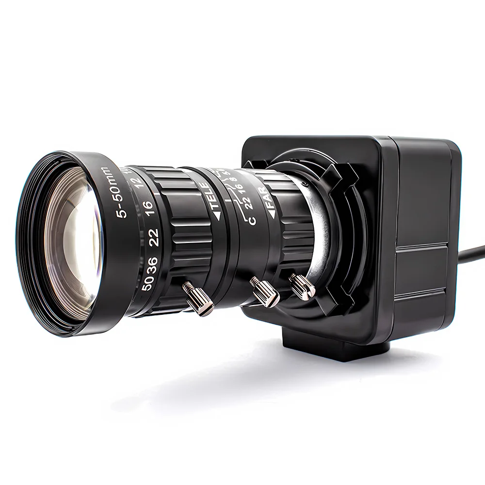 IMX577 12MP USB Camera 1080P 120FPS Industrial Metal Box With 5-50mm High Qualit
