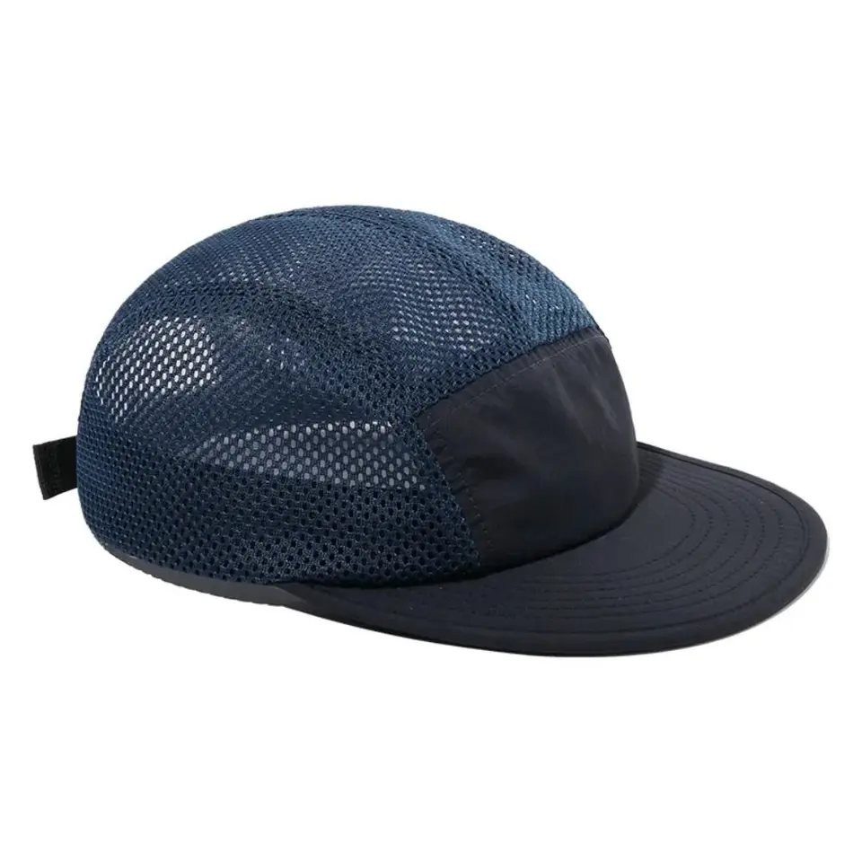 COOLSOME Five Panel Mesh Hat - Breathable Quick-Dry Cap, Adjustable, Daily Wear & Outdoor - View #6