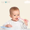 10 Pcs Baby Feeding Spoon Soft Silicone Spoons Training Spoon for Child kids Infants Temperature Sensing Feeding Feeder Flatware 2