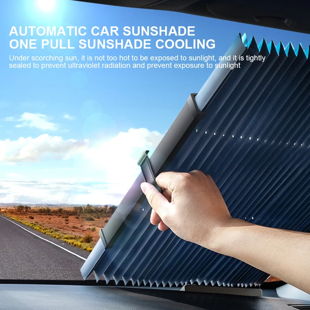 Auto versenkbare Windschutz scheibe Sonnenschutz Innen UV-Schutz