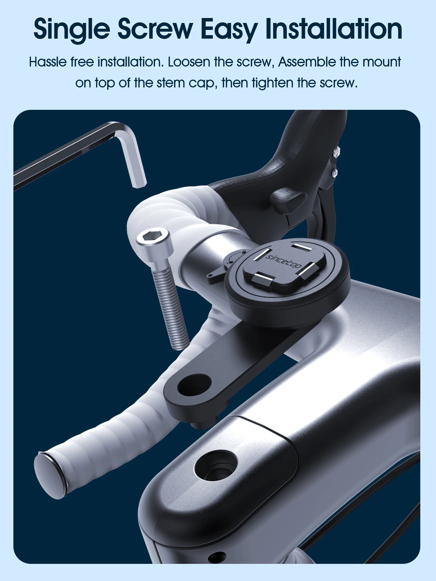 Aluminum Universal Bike & Motorcycle Phone Holder Stand