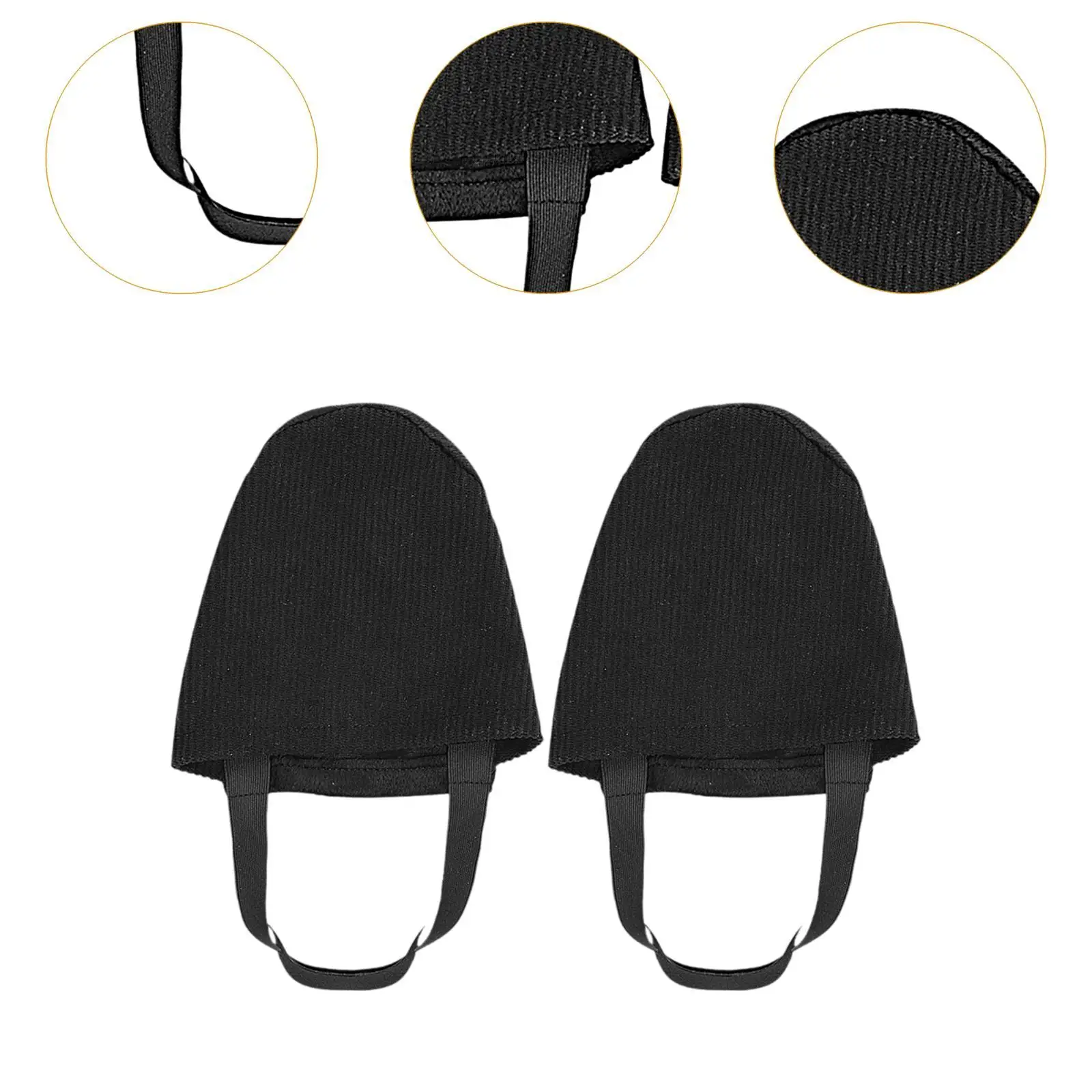 Bowling Accessories 2Pcs Dancing Bowling Shoe Sliders Fits Most Bowling Shoes Portable for Adults with Elastic Band Professional Shoe Covers