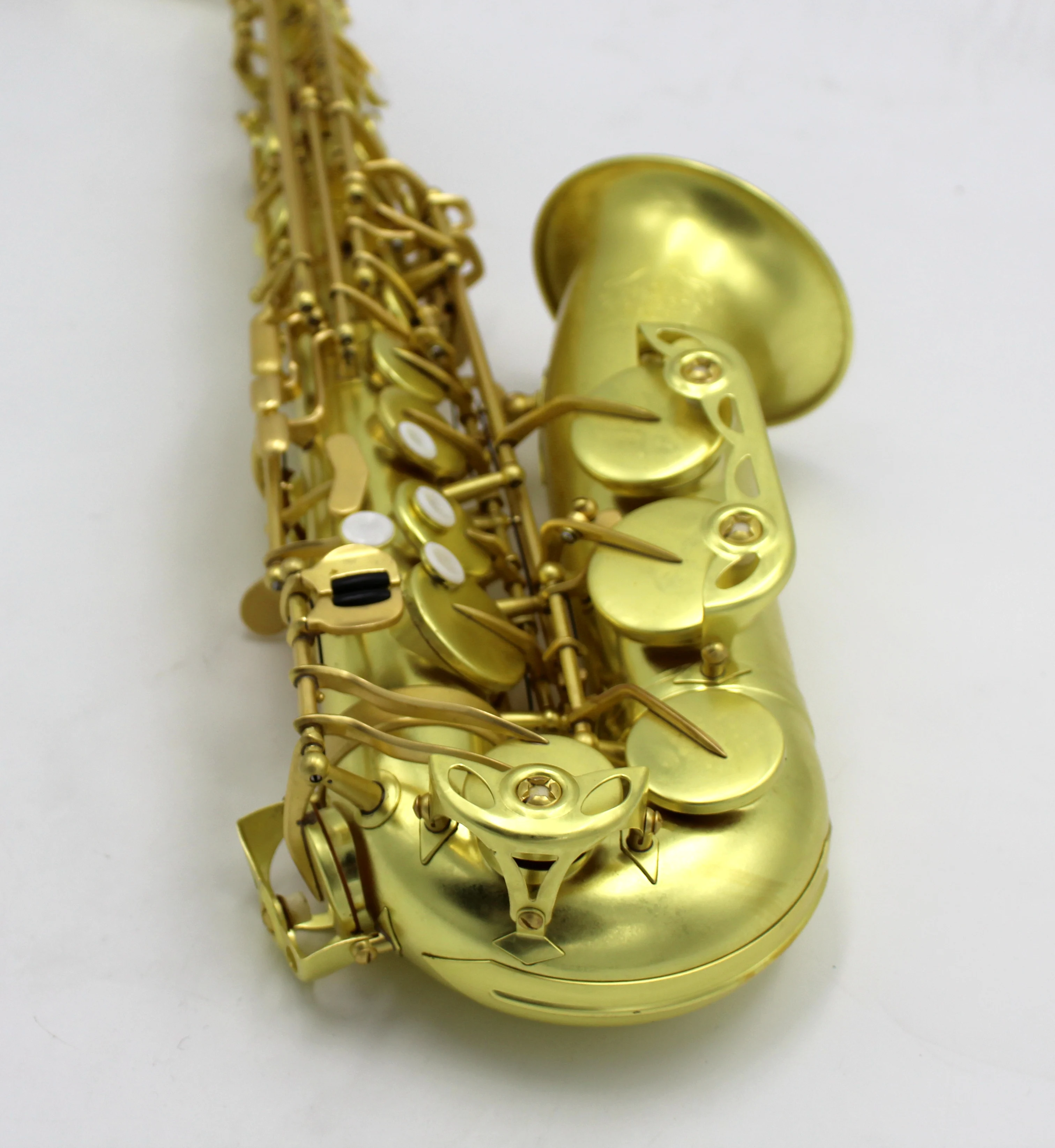 Eastern music Professional new unlacquer original alto saxophone w Italian pads