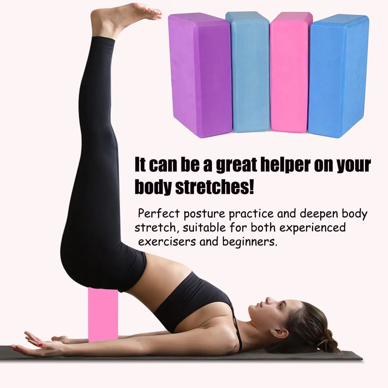Portable EVA Yoga Blocks - Fitness & Meditation Accessory