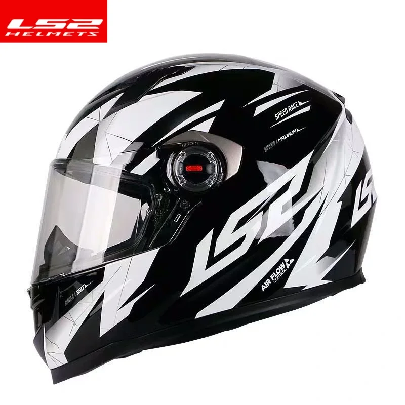 LS2 FF358 Motorcycle Helmet Men Women Capacete LS2 Full Face Helmet ECE Certification Motocross Racing Helmets casco moto casque - Image 4