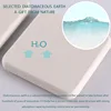 4PCS Stone Drying Tray for Bathroom Sink and Kitchen Counter, Fast Drying Diatomite Stone Sink Tray,Stone Soap Tray,Vanity Tray 2
