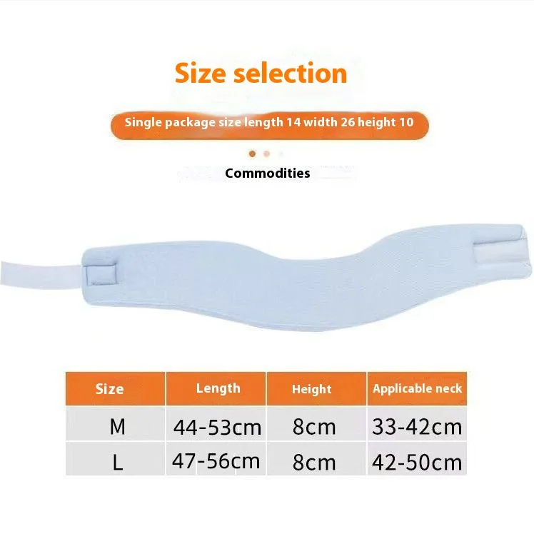 Ice silk neck protector U-shaped pillow anti forward leaning and anti low head neck support tool office support