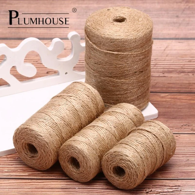 natural jute twine burlap string hemp