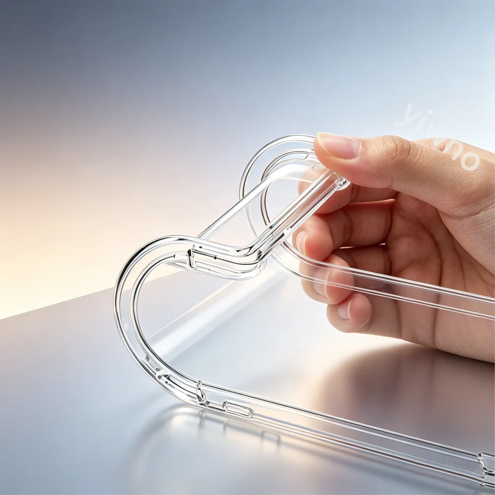 Crystal Clear Transparent Slim Soft Case with Corner Protection