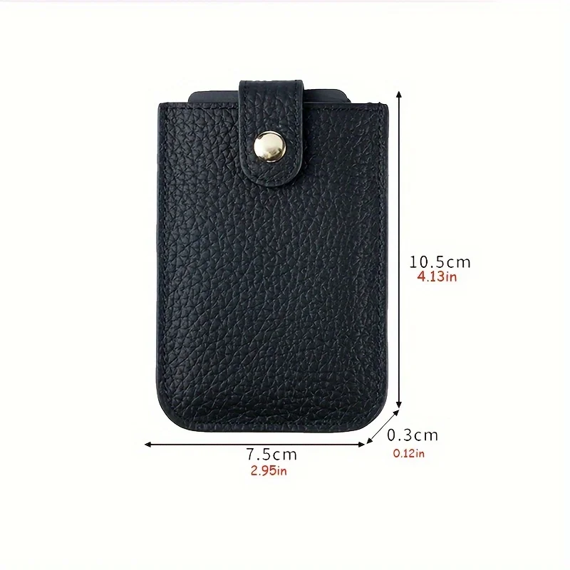 Premium Slim Leather Wallet-Effortless Pull-Out Organizer, RFID Secure, Multiple Card Slots, Soft & Durable
