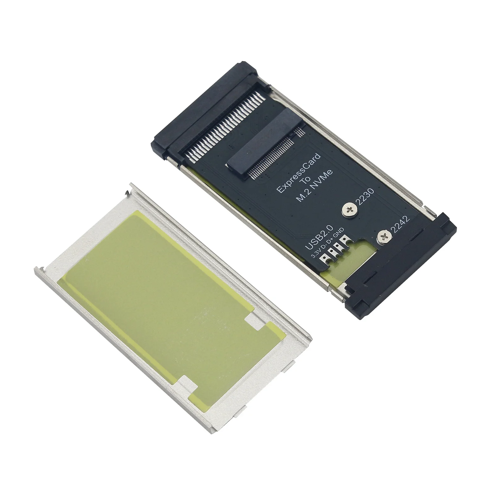 햄긱 PCIE 익스프레스카드 to M.2 NVMe SSD 어댑터 카드 2230 X201 X230 T40 노트북 확장 카드 USB2.0 DIY
