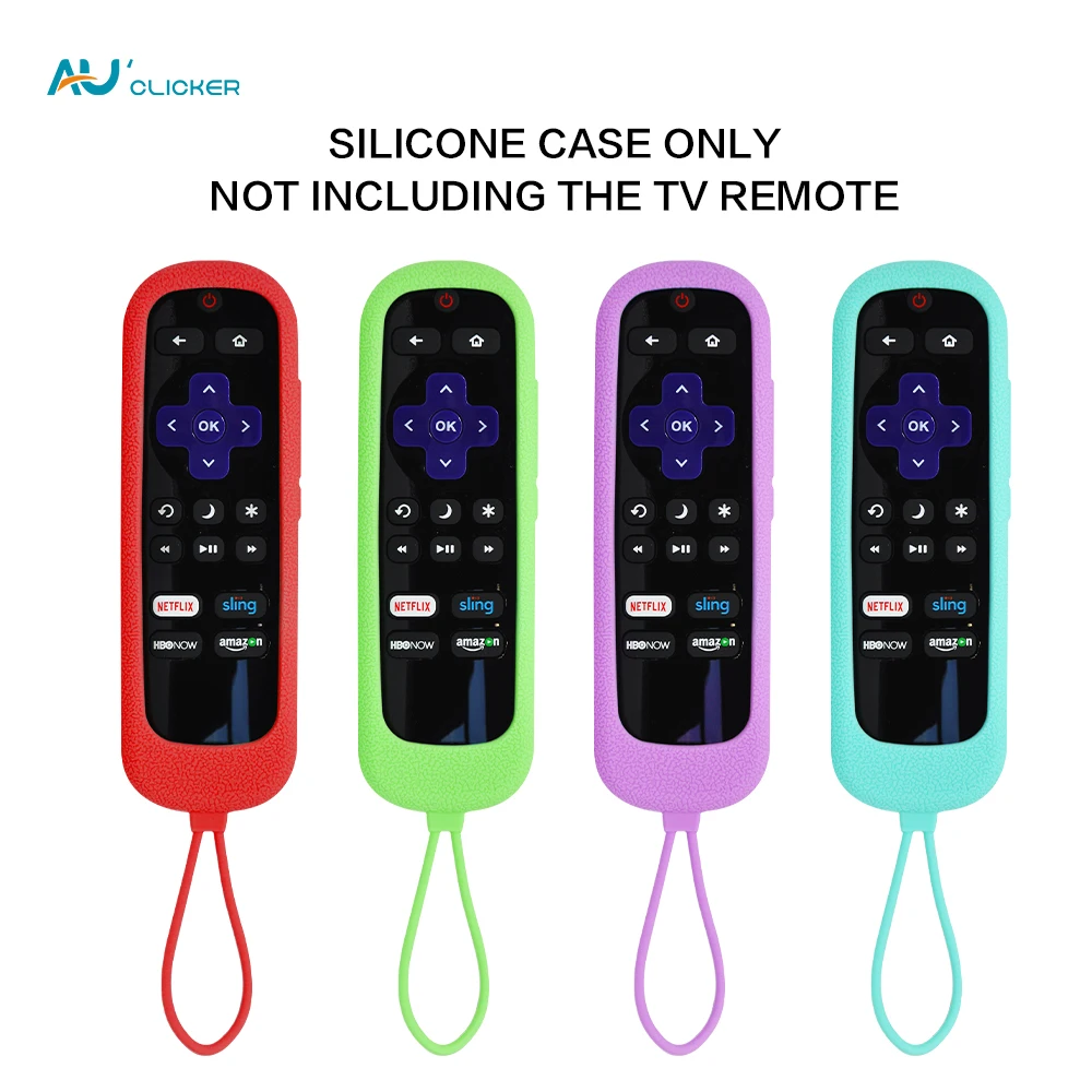Custodia Remota Roku Per Tcl Roku Tv Steaming Stick Express Silicone Protettivo Sostituzione Della Pelle Glow In The Dark