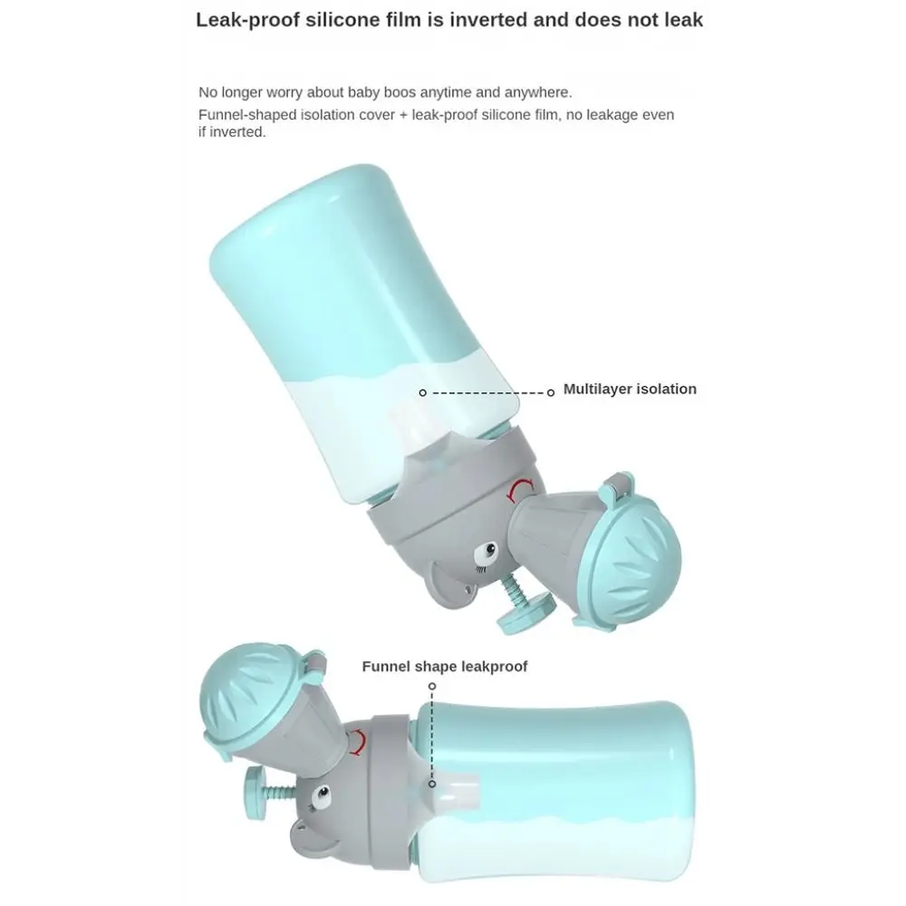 New Baby Hygienic Toilet Urinal For Boys Girls Outdoor Car Travel Leak-Proof Potty Children's Convenient Training Toilet