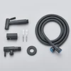 Bathroom Bidet Faucet Strong Pressure Shower Tap Clean Washer Mixer Muslim Hot$Cold Water Mixer Square Shower Sprayer Head Crane 6