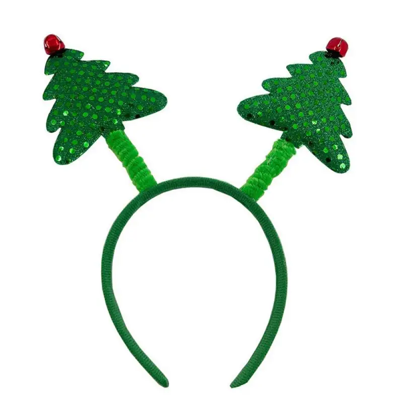 Christmas Headbands Children Adult Hair Band Red Christmas Santa Claus Snowman Antlers Headband Xmas Decoration Girls Gifts